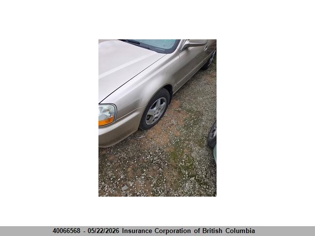 2002 Acura 3.2tl მანქანა იყიდება აუქციონზე, vin: 19UUA56622A800840, აუქციონის ნომერი: 40066568