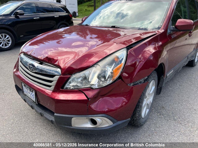 40066581 :رقم المزاد ، 4S4BRJKC1B2349019 vin ، 2011 Subaru Outback 3.6r Limited مزاد بيع
