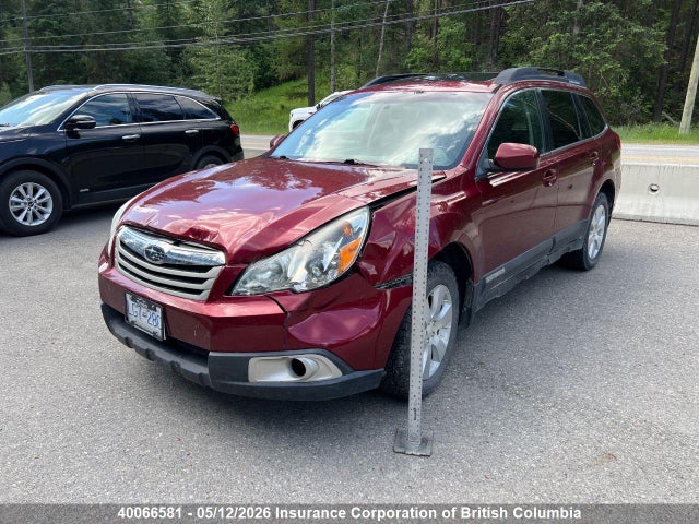 40066581 :رقم المزاد ، 4S4BRJKC1B2349019 vin ، 2011 Subaru Outback 3.6r Limited مزاد بيع