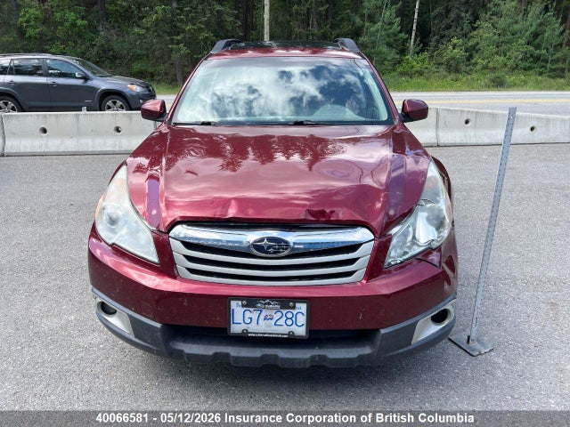 40066581 :رقم المزاد ، 4S4BRJKC1B2349019 vin ، 2011 Subaru Outback 3.6r Limited مزاد بيع