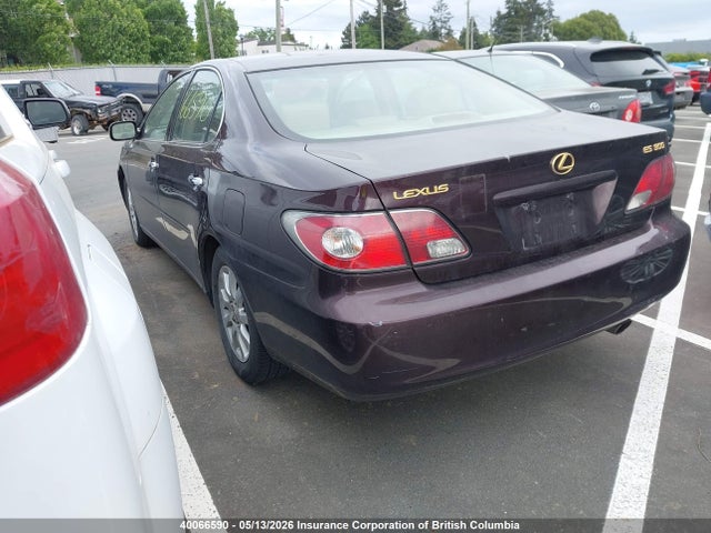 Продажа на аукционе авто 2002 Lexus Es 300, vin: JTHBF30G220064564, номер лота: 40066590