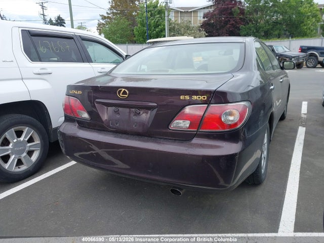 Продажа на аукционе авто 2002 Lexus Es 300, vin: JTHBF30G220064564, номер лота: 40066590