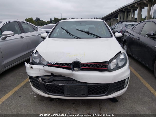 2012 Volkswagen Gti მანქანა იყიდება აუქციონზე, vin: WVWHV7AJ0CW260307, აუქციონის ნომერი: 40062783