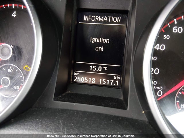 2012 Volkswagen Gti მანქანა იყიდება აუქციონზე, vin: WVWHV7AJ0CW260307, აუქციონის ნომერი: 40062783