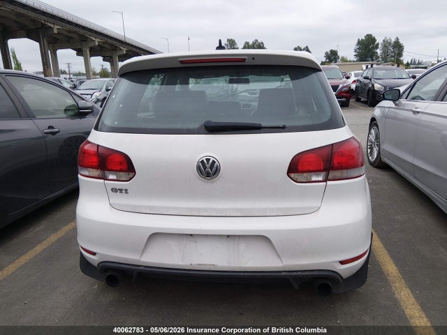 2012 Volkswagen Gti მანქანა იყიდება აუქციონზე, vin: WVWHV7AJ0CW260307, აუქციონის ნომერი: 40062783