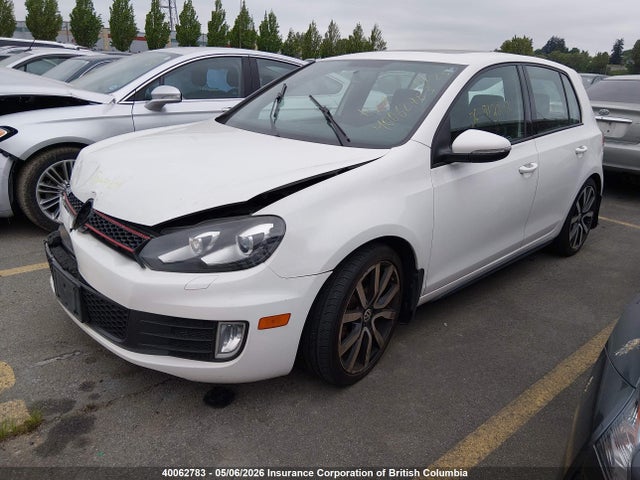 2012 Volkswagen Gti მანქანა იყიდება აუქციონზე, vin: WVWHV7AJ0CW260307, აუქციონის ნომერი: 40062783