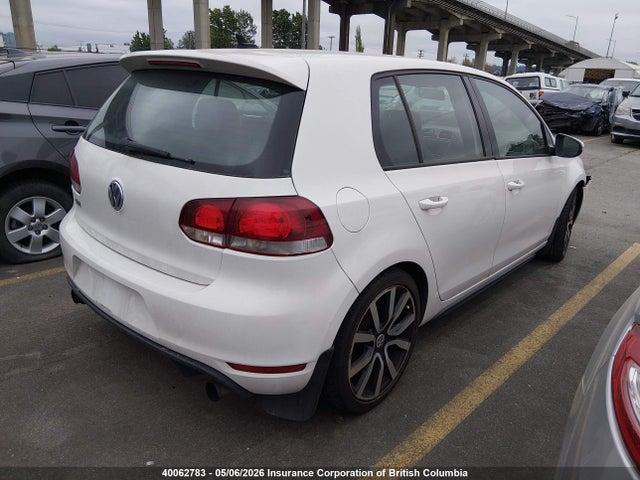 2012 Volkswagen Gti მანქანა იყიდება აუქციონზე, vin: WVWHV7AJ0CW260307, აუქციონის ნომერი: 40062783