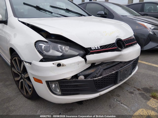 2012 Volkswagen Gti მანქანა იყიდება აუქციონზე, vin: WVWHV7AJ0CW260307, აუქციონის ნომერი: 40062783