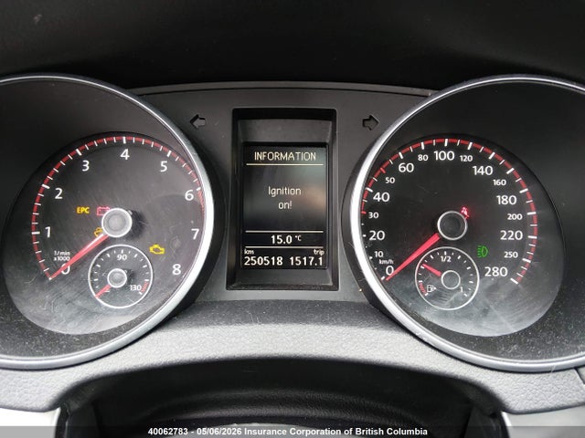 2012 Volkswagen Gti მანქანა იყიდება აუქციონზე, vin: WVWHV7AJ0CW260307, აუქციონის ნომერი: 40062783