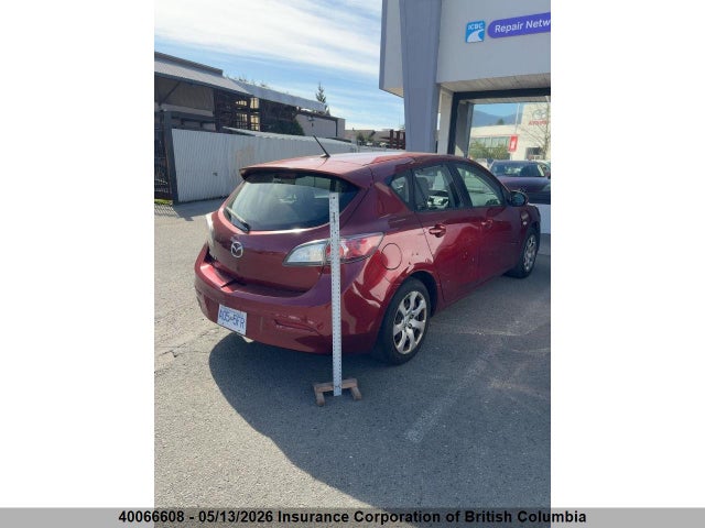 40066608 :رقم المزاد ، JM1BL1HF0A1271599 vin ، 2010 Mazda 3 Mazda Gx مزاد بيع
