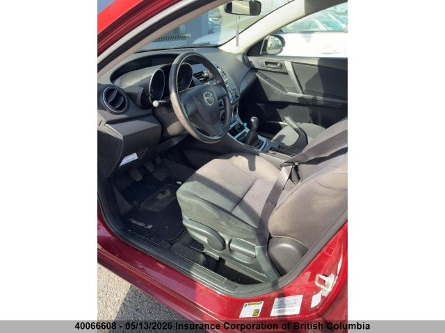 40066608 :رقم المزاد ، JM1BL1HF0A1271599 vin ، 2010 Mazda 3 Mazda Gx مزاد بيع