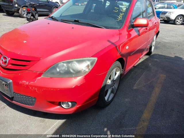 2005 Mazda 3 Hatchback მანქანა იყიდება აუქციონზე, vin: JM1BK143951255101, აუქციონის ნომერი: 40066645