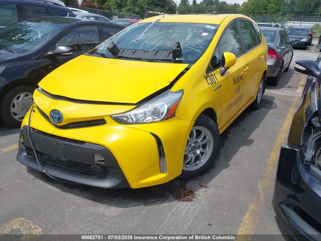 40062781 :رقم المزاد ، JTDZN3EU4JJ075575 vin ، 2018 Toyota Prius V مزاد بيع