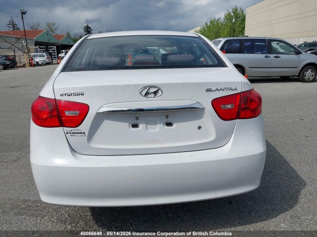 2010 Hyundai Elantra Gl მანქანა იყიდება აუქციონზე, vin: KMHDU4BD9AU192845, აუქციონის ნომერი: 40066649