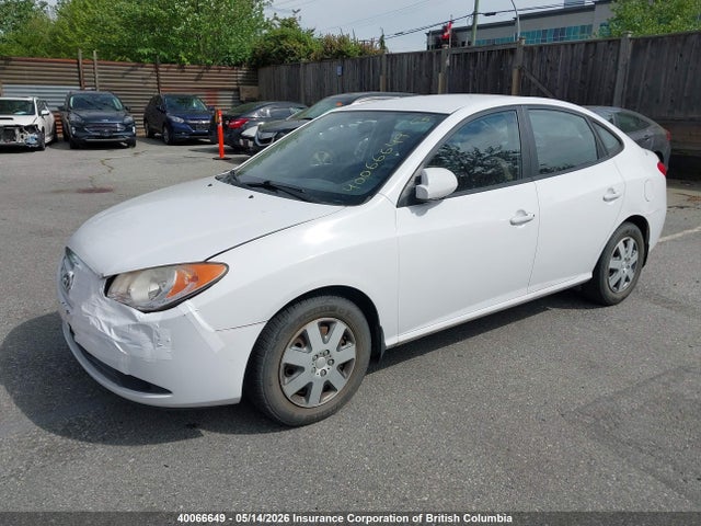 2010 Hyundai Elantra Gl მანქანა იყიდება აუქციონზე, vin: KMHDU4BD9AU192845, აუქციონის ნომერი: 40066649