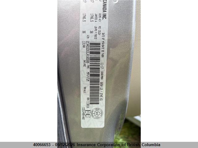 Aukcja sprzedaży 2018 Dodge Grand Caravan Crew, vin: 2C4RDGDG3JR165589, numer aukcji: 40066653