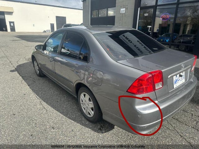 40066654 :رقم المزاد ، 2HGES16404H913134 vin ، 2004 Honda Civic مزاد بيع