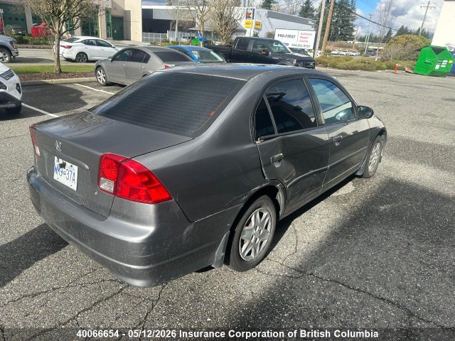 40066654 :رقم المزاد ، 2HGES16404H913134 vin ، 2004 Honda Civic مزاد بيع