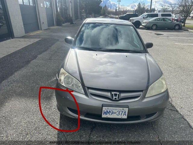 40066654 :رقم المزاد ، 2HGES16404H913134 vin ، 2004 Honda Civic مزاد بيع