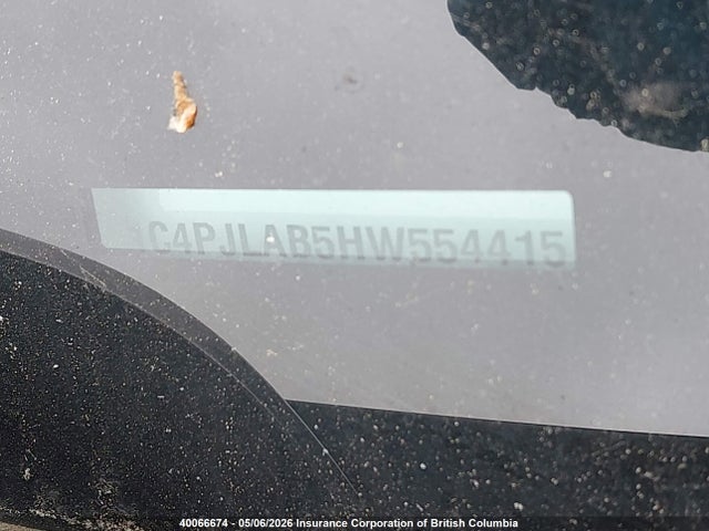 1C4PJLAB5HW554415 Jeep Cherokee Sport