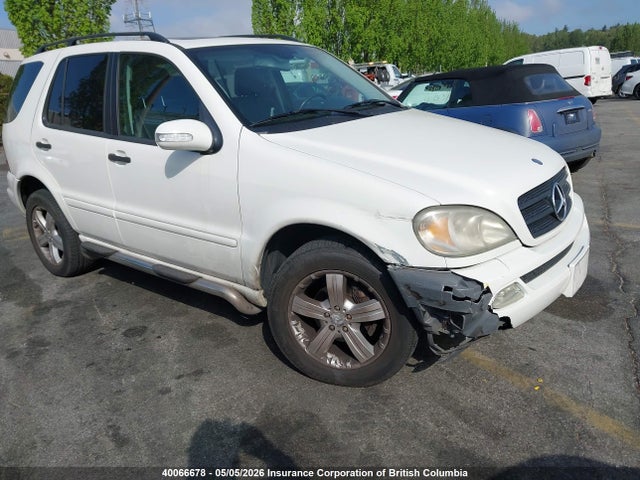 Aukcja sprzedaży 2004 Mercedes-benz Ml 350 Classic 4matic/elegance 4matic, vin: 4JGAB57E64A482403, numer aukcji: 40066678