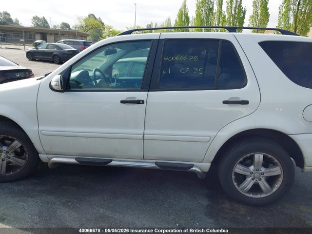 Aukcja sprzedaży 2004 Mercedes-benz Ml 350 Classic 4matic/elegance 4matic, vin: 4JGAB57E64A482403, numer aukcji: 40066678