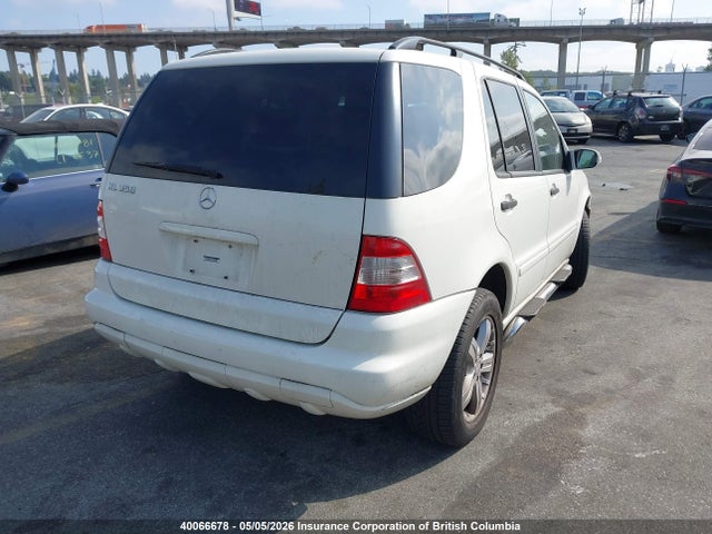 Aukcja sprzedaży 2004 Mercedes-benz Ml 350 Classic 4matic/elegance 4matic, vin: 4JGAB57E64A482403, numer aukcji: 40066678