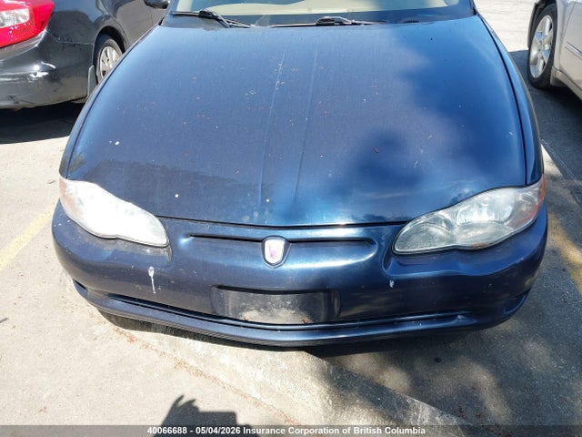 2000 Chevrolet Monte Carlo Ss მანქანა იყიდება აუქციონზე, vin: 2G1WX12K1Y9375061, აუქციონის ნომერი: 40066688