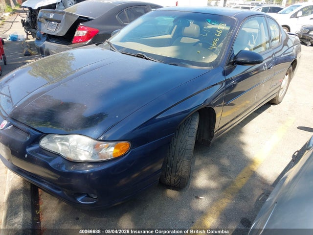 2000 Chevrolet Monte Carlo Ss მანქანა იყიდება აუქციონზე, vin: 2G1WX12K1Y9375061, აუქციონის ნომერი: 40066688
