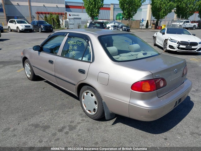 Aukcja sprzedaży 2001 Toyota Corolla Ce/le/sport, vin: 2T1BR12E01C823595, numer aukcji: 40066705