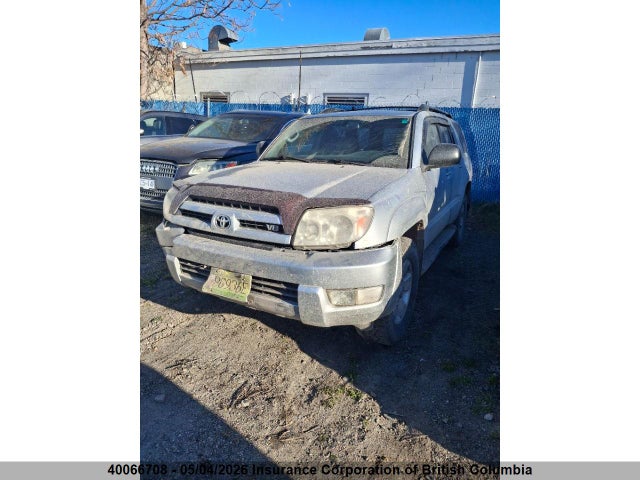 2004 Toyota 4runner Sr5/sport მანქანა იყიდება აუქციონზე, vin: JTEBT14RX40034558, აუქციონის ნომერი: 40066708