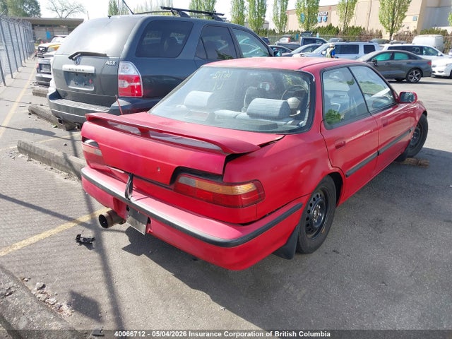 1993 Acura Integra Rs/se მანქანა იყიდება აუქციონზე, vin: JH4DB158XPS801404, აუქციონის ნომერი: 40066712
