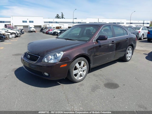 2008 Kia Optima Lx/ex მანქანა იყიდება აუქციონზე, vin: KNAGE124185191283, აუქციონის ნომერი: 40066732