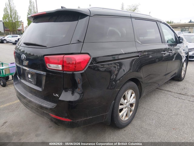 2015 Kia Sedona Lx მანქანა იყიდება აუქციონზე, vin: KNDMB5C14F6013806, აუქციონის ნომერი: 40062920