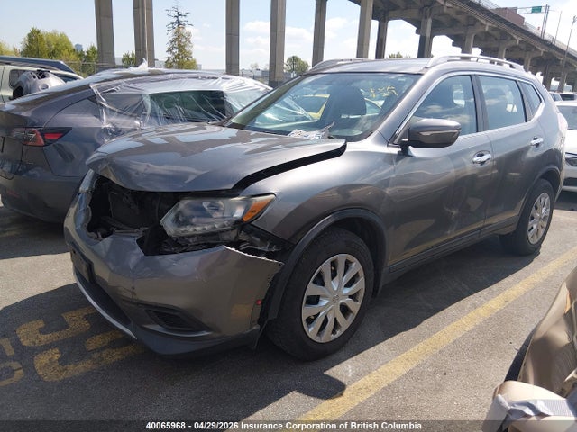 2014 Nissan Rogue S/sl/sv მანქანა იყიდება აუქციონზე, vin: 5N1AT2MT0EC785374, აუქციონის ნომერი: 40065968