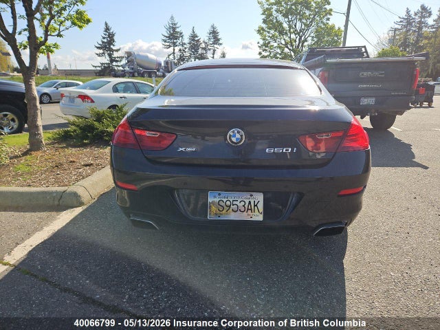 40066799 :رقم المزاد ، WBA6B4C5XDDG67935 vin ، 2013 Bmw 650i مزاد بيع