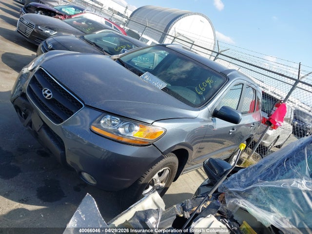 2009 Hyundai Santa Fe Gl მანქანა იყიდება აუქციონზე, vin: 5NMSG73E39H313920, აუქციონის ნომერი: 40066046