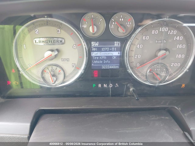 Aukcja sprzedaży 2012 Dodge Ram 2500 Longhorn, vin: 3C6UD5GL8CG309273, numer aukcji: 40066812
