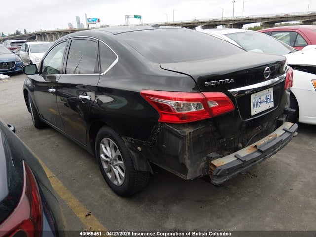 2017 Nissan Sentra S/sv/sr/sl მანქანა იყიდება აუქციონზე, vin: 3N1AB7AP4HL648140, აუქციონის ნომერი: 40065451