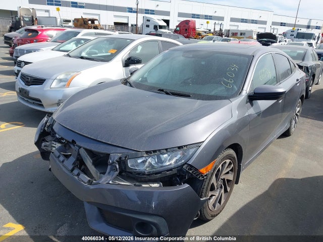 2018 Honda Civic Ex მანქანა იყიდება აუქციონზე, vin: 2HGFC2F87JH008119, აუქციონის ნომერი: 40066034
