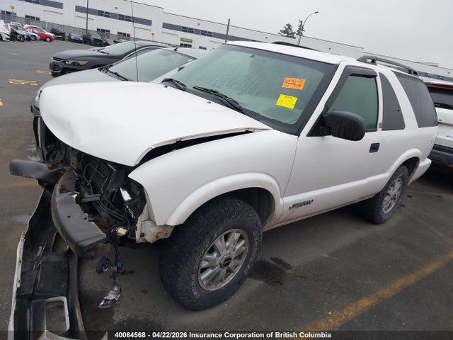 Aukcja sprzedaży 2003 Gmc Jimmy Sls, vin: 1GKCT18X03K160999, numer aukcji: 40064568
