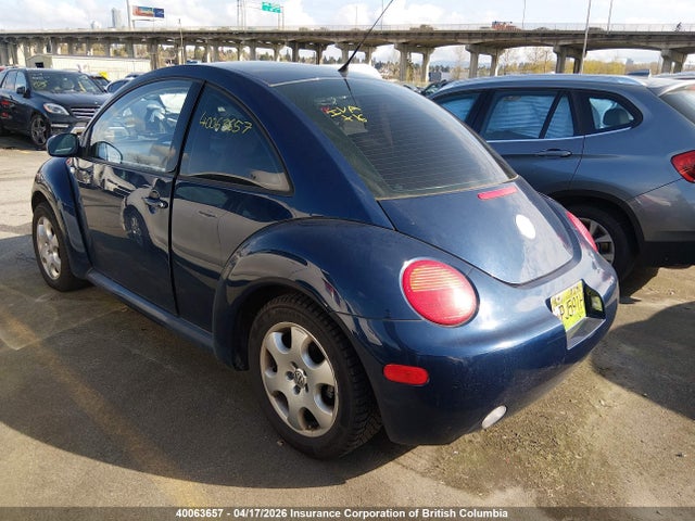 2003 Volkswagen New Beetle Gls მანქანა იყიდება აუქციონზე, vin: 3VWCK21C03M425213, აუქციონის ნომერი: 40063657