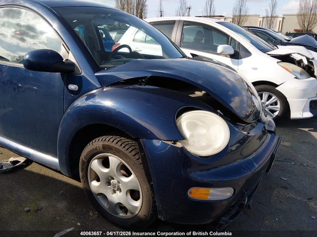 2003 Volkswagen New Beetle Gls მანქანა იყიდება აუქციონზე, vin: 3VWCK21C03M425213, აუქციონის ნომერი: 40063657