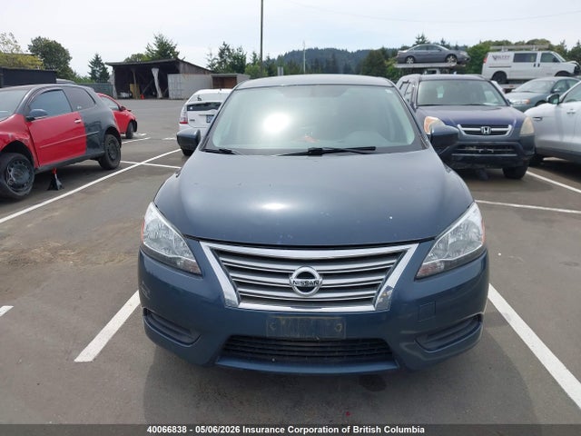 2013 Nissan Sentra S/sv/sr/sl მანქანა იყიდება აუქციონზე, vin: 3N1AB7AP2DL746089, აუქციონის ნომერი: 40066838