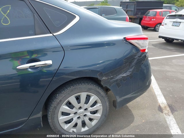 2013 Nissan Sentra S/sv/sr/sl მანქანა იყიდება აუქციონზე, vin: 3N1AB7AP2DL746089, აუქციონის ნომერი: 40066838