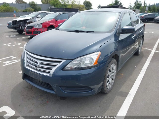 2013 Nissan Sentra S/sv/sr/sl მანქანა იყიდება აუქციონზე, vin: 3N1AB7AP2DL746089, აუქციონის ნომერი: 40066838