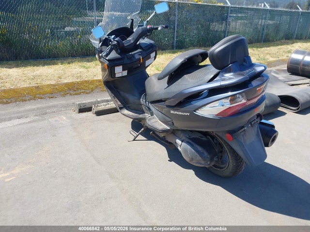 Продажа на аукционе авто 2012 Suzuki An400 A, vin: JS1CK44B7C2100142, номер лота: 40066842