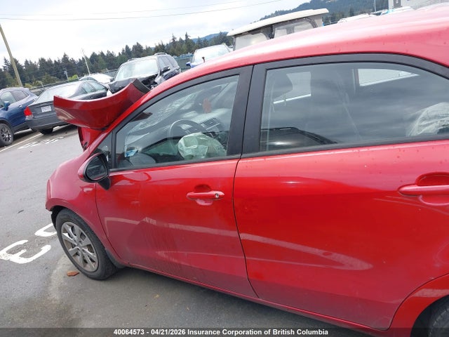 2015 Kia Rio Lx მანქანა იყიდება აუქციონზე, vin: KNADM5A32F6972343, აუქციონის ნომერი: 40064573