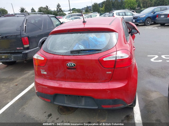 2015 Kia Rio Lx მანქანა იყიდება აუქციონზე, vin: KNADM5A32F6972343, აუქციონის ნომერი: 40064573