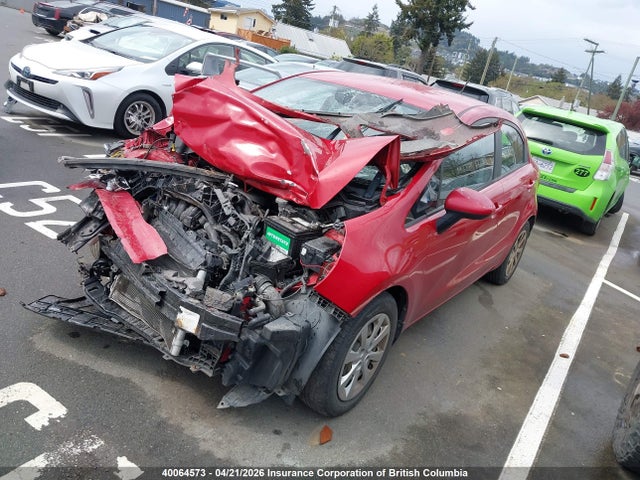 2015 Kia Rio Lx მანქანა იყიდება აუქციონზე, vin: KNADM5A32F6972343, აუქციონის ნომერი: 40064573